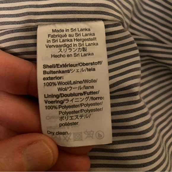 JCrew “Oversize Blazer” in English herringbone, size 2 - Picture 4 of 5